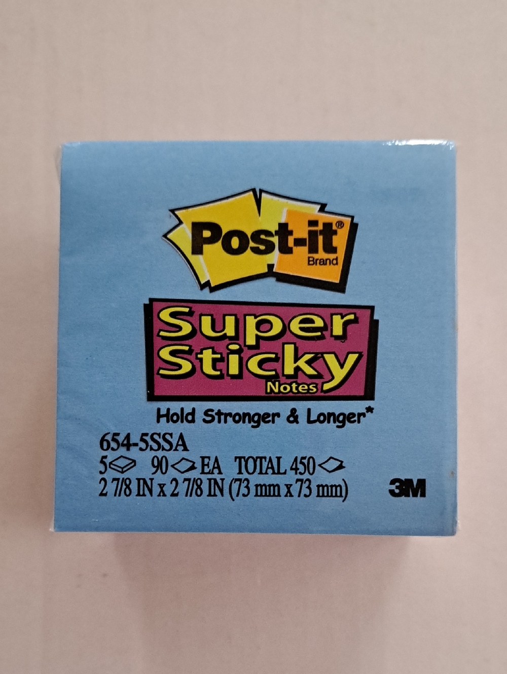 Post-it Notes Square Pad in Pale Yellow